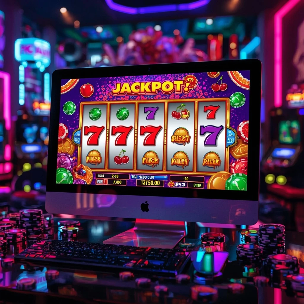 slots sur le moniteur JACKBIT CASINO